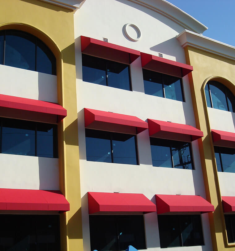 Photo of the architecture of buildings